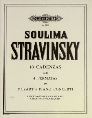 18 Cadenzas and 4 Fermatas To Mozart Concertos