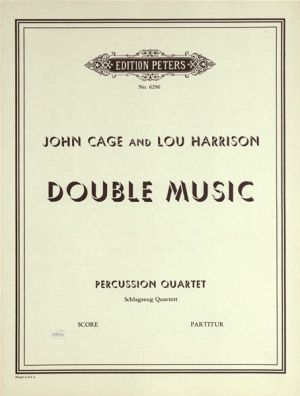 Double Music Percussion Quartet Full Score