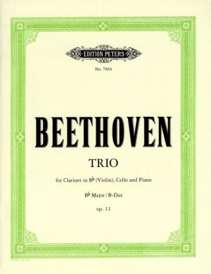 Clarinet Trio Bb major Op 11