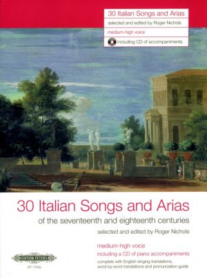 30 Italian Songs and Arias Medium/High Voice
