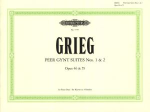 Peer Gynt Suites No 1 No 2 Piano Duet