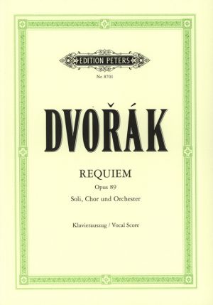 Requiem Op 89 Vocal Score