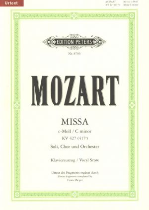 Mass C minor K 427 Vocal Score