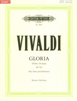 Gloria D major RV 589 Full Score