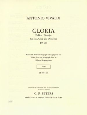 Gloria D major RV 589 Viola