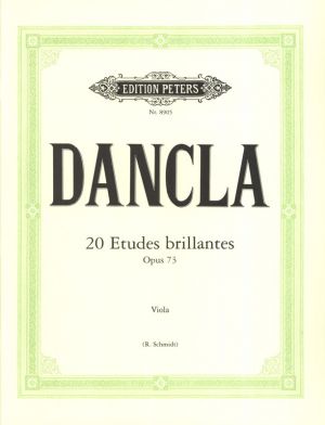 20 Etudes Brillantes Op 73 Viola