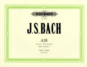 Air from Orchestral Suite No 3 Organ
