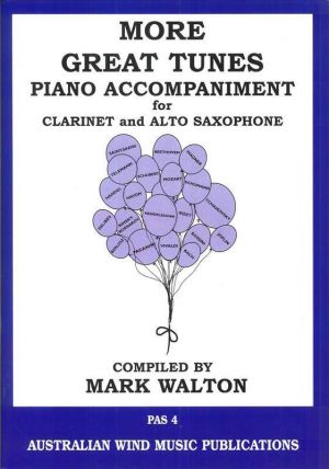 More Great Tunes Alto Sax & Clarinet Piano Accompaniment