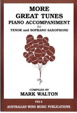 More Great Tunes - Piano Accompaniment for Tenor Saxophone