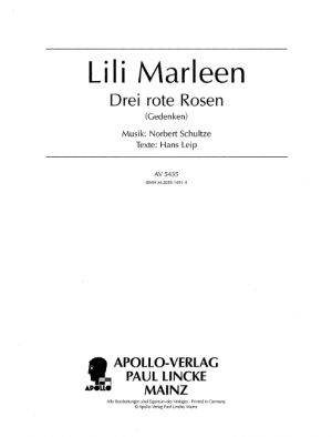 Lili Marleen / Drei rote Rosen