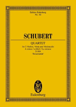 Quartet A minor op. 29 D 804