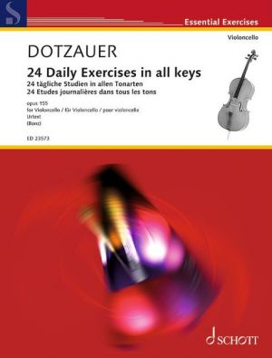 24 Daily Exercises in all keys Cello