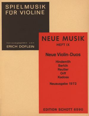 Neue Violin-Duos
