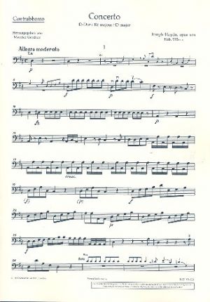Concerto D Major op. 101 Hob. VIIb:2