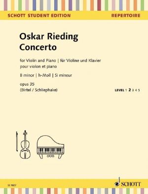 Concerto B minor Op 35 Violin, Piano