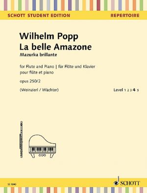 La belle Amazone Op 250 No 2 Flute, Piano