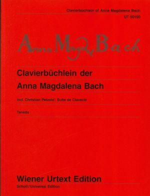 Clavierbéchlein of Anna Magdalena Bach