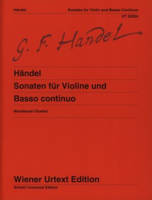 Sonatas for Violin and Basso continuo