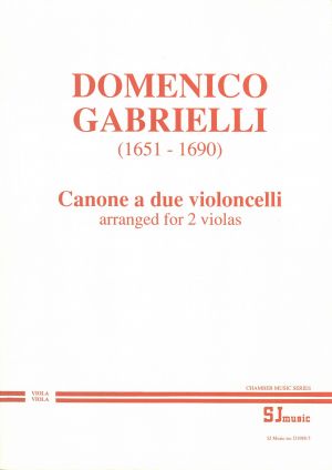 Canon for 2 Cellos arranged for 2 Violas
