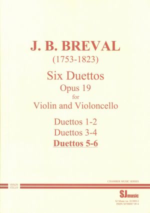 Six Duets Op 19 No 5-6 for Violin, Cello