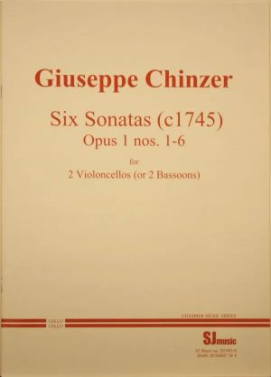 Six Sonatas Op 1 No 1-6 for 2 Cellos