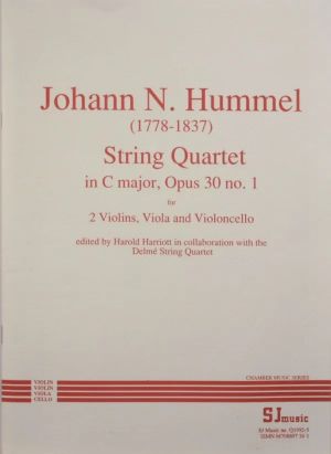 String Quartet C major Op 30 No 1