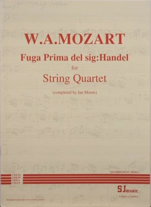 Fuga Prima del sig: Handel for String Quartet