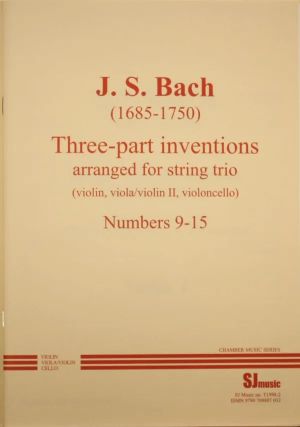 Three-part inventions No 9-15 for String Trio