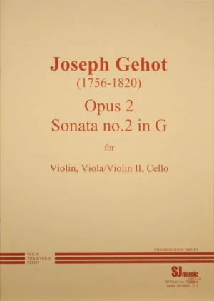 String Trio Sonata Op 2 No 2 in G