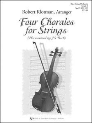 Four Chorales For Strings-Score