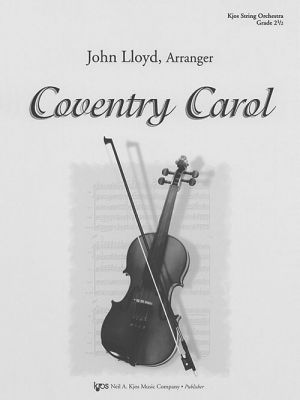 Coventry Carol-Score