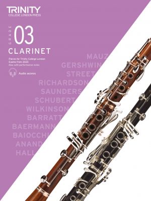 Trinity College London Clarinet Exam Pieces from 2023: Grade 3