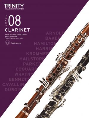 Trinity College London Clarinet Exam Pieces from 2023: Grade 8