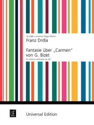 Fantasia On Carmen Op 66 Violin, Piano