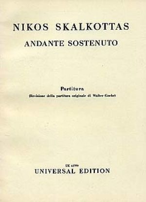 Andante Sosenuto  Score