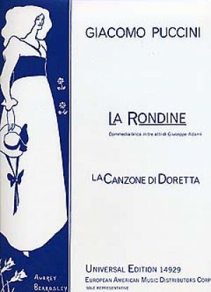 Canzone Di Doretta High Voice, Piano