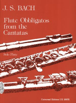 Cantatas-flute Obligato Parts