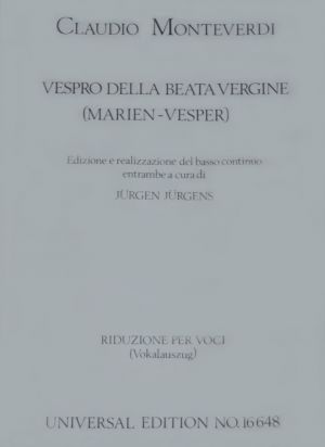 Vespers 1610 Vs