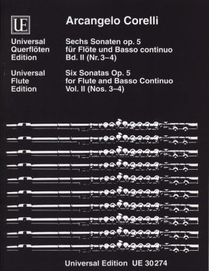 6 Sonatas Op5 Bk23&4fl/bc