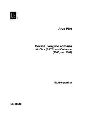Cecilia Vergine Romana Score