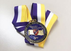 Recorder Excellence Award Medal