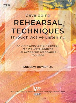 Developing Rehearsal Techniques Through Active Listening - Book Only