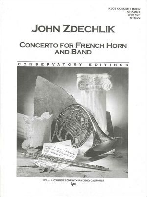 Concerto For French Horn & Band - Score