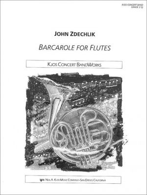 Barcarole For Flutes-Score