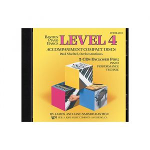Bastien Piano Basics, Level 4 Complete, Accompaniment CDs