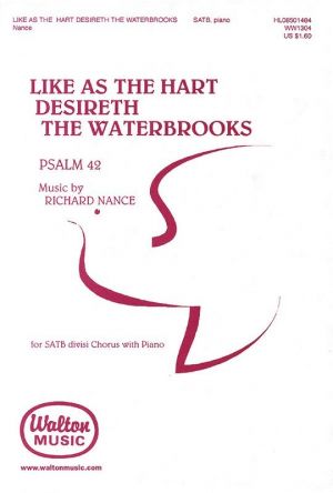 Like As the Hart Desireth the Waterbrooks