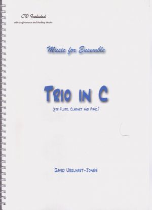 Trio In C Fl Clar & Piano Bkcd