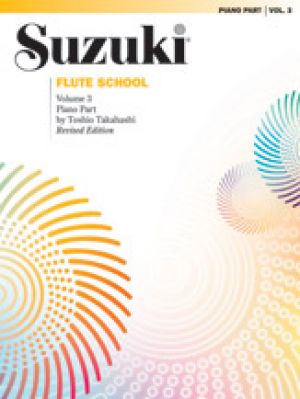 Suzuki Flute School Piano Acc. Vol 3 Revised