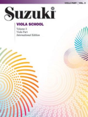Suzuki Viola School Volume 3 Viola Part International Edition