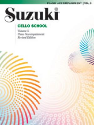 Suzuki Cello School Volume 5 Piano Accompaniment Revised Edition
